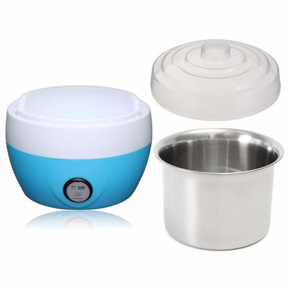 Electric Yogurt Maker Mini Automatic Enzyme Fermenter Household DIY Stainless Steel Rice Wine Ferment Tools Kitchen Appliances