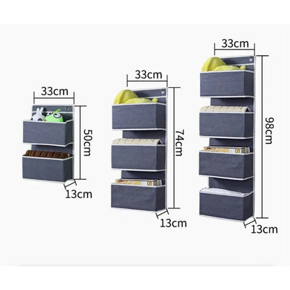 Multifunctional Door Storage Hanging Bag Multi-layer Home Debris Storage Hanging Bag Dormitory Debris Bag Wall Mounted Storage