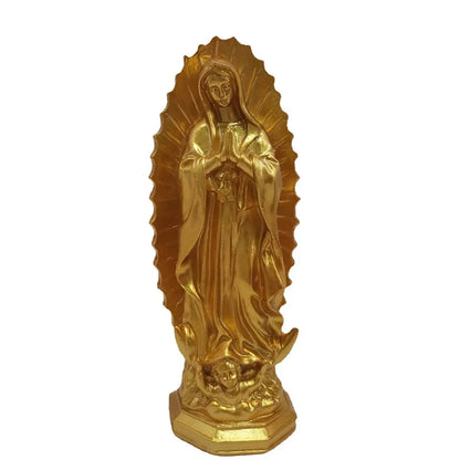 Images of Catholic Religious Saints Mother Mary Our Lady of Guadalupe Statue Virgin Marie Statues Religious Figures of Resin