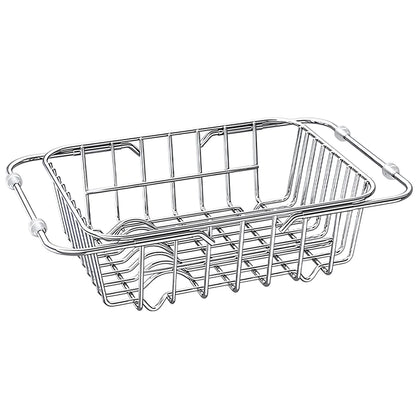 Expandable Dish Drainer Drying Rack Dish Drying Rack Stainless Steel Dish Drainer Rack