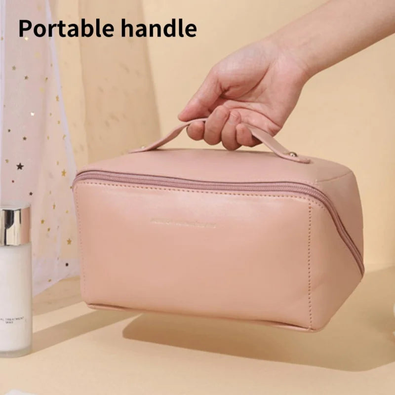 Ins Cosmetic Bag Travel Accessories Large Capacity Toilet Bag Home Bathroom Organizer Cosmetic Bag Wife Luxury Gift Luggage