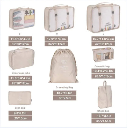 Travel Storage Bag Set Makeup Bag Travel Cosmetic Bags Toiletries Organizer Waterproof Storage Neceser Bathroom Hook Wash Pouch