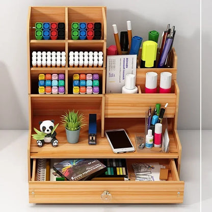 Holder Organizer Storage Box Modern Student Desktop Pen Rack Office Supplies Multi-functional Large-capacity Creative