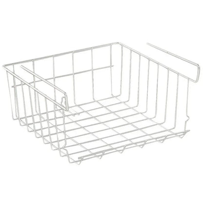 Home Storage Basket Kitchen Multifunctional Storage Rack Under Cabinet Storage Shelves Basket Wire Rack Kitchen Organizer