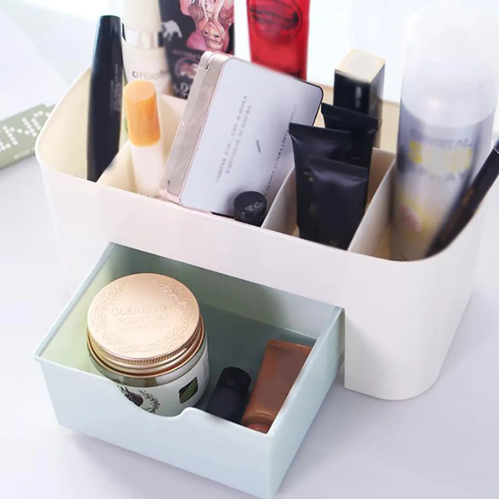 Plastic Cosmetic Storage Box Drawer Organizer Drawer Divider Makeup Jewelry Organizer Rangement Cuisine Home Storage Drawers