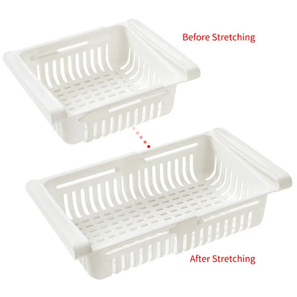 1PC Fridge Organizer Storage Drawer Plastic Storage Box Container Shelf Fruit Egg Food Storage Box Kitchen Accessories