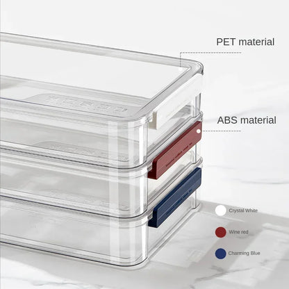 A4 Transparent Storage Box Portable Plastic Large Capacity Document Stationery Jewelry Storage Case School Home Office Supplies