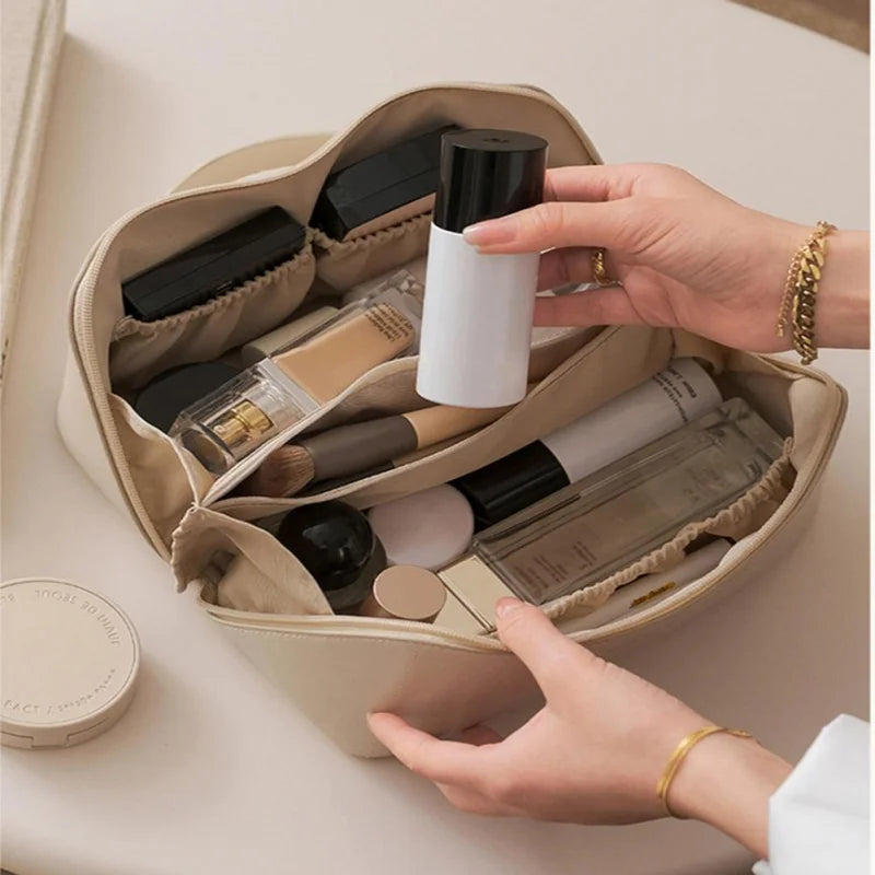 Ins Cosmetic Bag Travel Accessories Large Capacity Toilet Bag Home Bathroom Organizer Cosmetic Bag Wife Luxury Gift Luggage