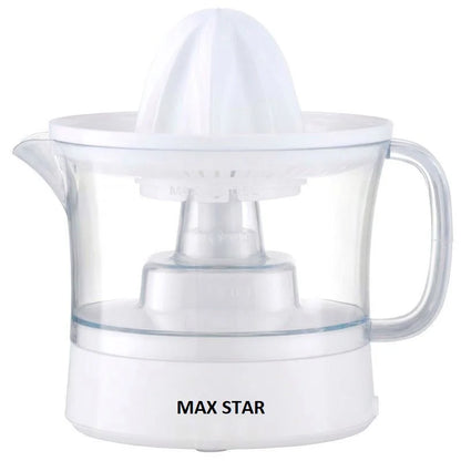 Max Star electric orange juicer MS-6110 40W removable container capacity of 0.5L two-way quality and resistance automatic juice juicer electric kitchen appliances